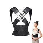 Corecorex Instant Posture Corrector Adjustable Back Straightener Belt Adjustable Posture Corrector for Women and Men (l)