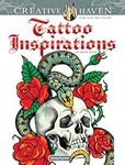 Creative Haven Tattoo Inspirations Coloring Book