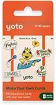 Yoto Make Your Own Cards – 5 Blank Audio Cards for Use with Kids Yoto Player & Mini Bluetooth Speaker, Play Audiobook Stories Music Radio Podcasts Learning Activities, Fun Gift for Children All Ages