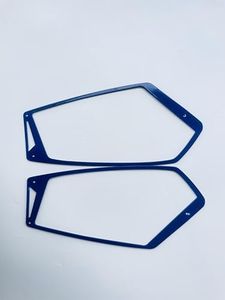 Blue For Polaris Slingshot Parts Accessories Side Mirror Bezel Trim Kit 2015 2016 2017 2018 2019 2020 2021 2022 2023 2024