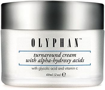 OLYPHAN Alpha Hydroxy Acid Cream for Face Best Glycolic Acid Exfoliating Face Moisturizer Anti-Aging Cream with AHA for Acne Prone Skin; Day - Night Natural Exfoliator for Women or Men