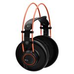 AKG K712PRO Open-Back, Over-Ear Premium Reference Class Studio Headphones, Sophisticated Open Technology, Revolutionary Flat Wire Voice Coil, Broad and spacious soundstage, Comfortable Design - Black