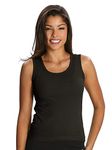 Conybio FIR Women's Camisole/Vest - Embedded with Bio-Ceramic Material which Emits Far Infrared Rays (FIR), Enhances Blood Circulation & Helps Faster Healing & Recovery (Universal Size) (Black)