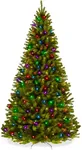 Best Choice Products Prelit Artificial Christmas Tree, 6ft Premium Lighted Realistic Spruce Holiday Décor w/Multicolor LED Lights, Easy Assembly