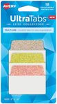 Avery Multi-Use Ultra Tabs, 2" x 1.5", Holographic Sunset Ombré Colors, 18 Repositionable Page Tabs (74148)