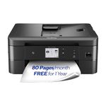 Brother MFC-J1170DW Wireless Color Inkjet All-in-One Printer – Get 80 Free Pages/Month for 1 Year!