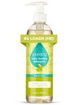 Puracy Liquid Baby Laundry Detergent - 1,4 Dioxane Free, Natural, Scent-Free Gentle Laundry Detergent Liquid Concentrate Laundry Pouch with Stain Fighting Enzymes, Free & Clear, 16oz