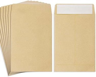 100 Pack Coin Envelopes 3.23"×4.53",Brown Kraft Small Envelopes,Fully sealed seed envelope,Kraft Small Coin Envelopes,Seed Envelopes, Mini Envelopes for Office, Home, School
