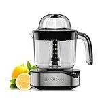 Electric Citrus Juicer 1.2L Large Volume - Orange Juicer with powerful motor and LED working lamp - Electric Lemon Squeezer for orange lemon lime grapefruit by LUUKMONDE