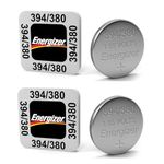 2PC Energizer 394 380 SR936SW Silver Oxide Watch Battery