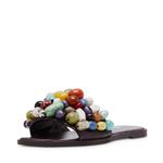 Steve Madden Women's Knicky Flat Sandal, Multi, 7 UK