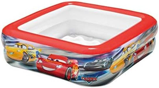 Intex 57101NP - Piscina Gonfiabile Baby Cars, Vinile, Multicolore, 85x23 cm