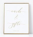 Cards and Gifts Sign for Wedding Ce