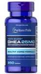 Puritan's Pride DHEA 25 mg-250 Tablets