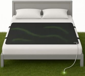 Grounding Mat for Bed King, for Sleeping Improvement, Back Pain Relief, Muscle Relaxation, Grounding Mat for Feet, Grounding Mat for Desk, Earth, Grounding Pad for Bed, PMF Mat Full Body Grounding