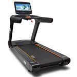 GLOBAL RELAX® | KEIZAN X9 Professional treadmill | Incline 15% | Speed 1-20 km/h | LCD Touch Screen 21" Android I USB | Heart rate monitor | Surface 59 x 24 inches