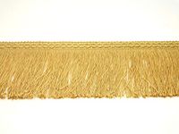 Mnj-Trimmings-4 METRE Fringe Tassel Trim 10CM Wide Available in 17 Colours (GOLD)