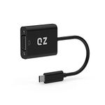 QZ Type C to VGA Converter, USB C to VGA, VGA to Type C Adapter for USB-C Phone Laptop and PC 1920x1200 60Hz [Thunderbolt-3 Compatible]