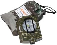 AOFAR AF-4580 Military Compass,Lensatic Sighting, with Fluorescent, Waterproof and Shakeproof with Map Measurer Distance Calculator, Pouch for Camping, Hiking, Hunting, Backpacking