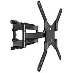 Gadget Wagon Dual Arm 40 - 70 Inches LCD / LED / Plasma TV Corner Cantilever Full Motion Panel Swivel Tilt Wall Mount