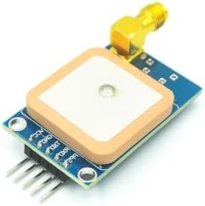 Compatible for NEO-7M GPS Module with SMA Antenna Interface, 3.3V/5V TTL for Arduino/STM32/C51, 51 MCU Code Included (Replaces NEO-6M)