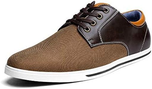 Bruno Marc Mens Oxfords Sneakers Casual Dress Shoes, Dark Brown - 9.5 (RIVERA-01)