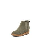 SOREL Women's Evie ll Chelsea Boot - Stone Green, Gum 2-8