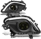 For Mazda 6 Driving Bumper Fog Light + Bezel Covers + Wiring + Switch (Chrome Trim Smoked Lens) GJ1