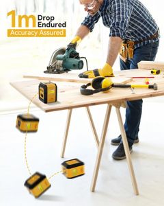 Nikotek Green Laser Level – Self-Leveling Cross Line Tool