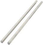 sourcingmap 2Pcs Stainless Steel 10