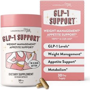 Legendairy Milk GLP-1 Supplement for Weight Management Appetite Control for Women w Trpti OEA, CQR-300 & Chromium, Supports Natural Fullness Signals & Hunger, Metabolism Support Supplement 1-Pack
