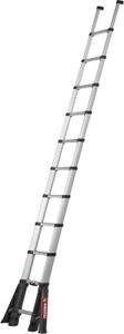 Telesteps Prime-X-Line 3.5m Telescopic Ladder – Aluminium, Stabilizers, 150kg Load