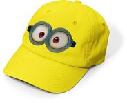 MFAZ Morefaz Ltd Minion Goggles Fancy Dress Costume Despicable Me Glasses Goggles Kids Yellow Cap Sticker One Two Eye