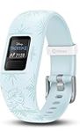 Garmin vívofit Jr 2, Kids Fitness/Activity Tracker, 1-Year Battery Life, Adjustable Band, Disney Frozen 2, Elsa, Light Blue (Renewed)