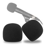 SUNMON SM57 Pop Filter - Perfect Mic Windscreen Cover Foam Cover Compatible with Shure SM-57 Dynamic Instrument Microphone (2 PCS)