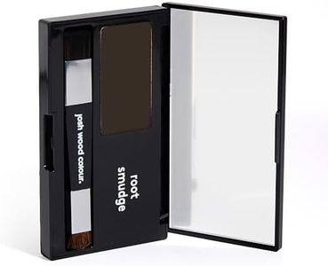 Josh Wood Colour (Dark Brown) Root Smudge with Two-Ended Brush and Mirrored Compact -Weightless Satin Powder, Non-Greasy,Non-Dye Alternative for Temporary Grey Hair Coverage, Apply to Dry Hair