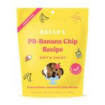 MELARQT Bocce's Bakery - Scoop Shop Dog Treats, PB-Banana Chip Soft & Chewy, 6 oz, Model: 857155007732