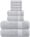 GLAMBURG Ultra Soft 8 Piece Towel S