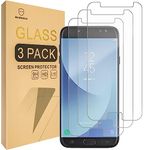 Mr.Shield Screen Protector For Samsung Galaxy J5 Pro [Tempered Glass] [9H Hardness] [3-Pack] Screen Protector