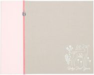 C.R. Gibson Pink Deer Baby's First Year Memory Book, 12.5" W x 9.75" H, 64 Pages