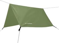 10 x 10 FT Lightweight Waterproof RipStop Rain Fly Hammock Tarp Cover Tent Shelter for Camping Outdoor Travel