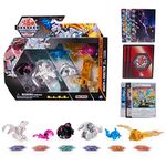 Bakugan Evolutions, Wrath and Insectra Battle Strike Pack, Includes 6 Bakugan Action Figures, 9 Trading Cards and 8 BakuCores, Kids Toys for Boys, Ages 6 and Up