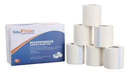 UNIMEDEX Micropore Tape 50mm*9.1 MTR Pack of 6