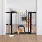 Babelio Upgraded Baby Gate with Cat