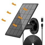Solar Panel for Outdoor Camera, IP6