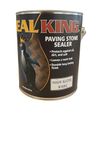 Seal King Paving Stone Sealer, Clear Protective Coating, High Gloss/Semi Gloss/Matte, 1 Gallon, Solvent Based (High Gloss)