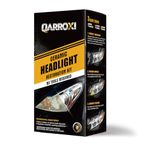 Qarroxi Ceramic Headlight Restoration kit Headlight Cleaner and Restorer kit-3 Easy Steps Restore Car Headlight Cleaner Cleans Yellow Haze Scratch Off-No Tools Required