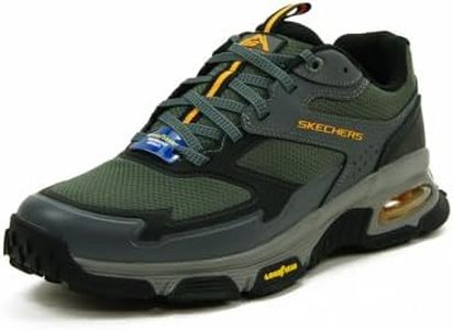 Skechers Skech-Air Sleek Envoy, Scarpe da Escursionismo Uomo, Verde, 44 EU