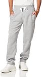 Southpole Men's Active Fleece Open Bottom Sweatpants - Regular and Big & Tall Sizes, Heather Grey, Small