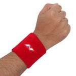 Nivia Wrist Band WB01 (S, Red)